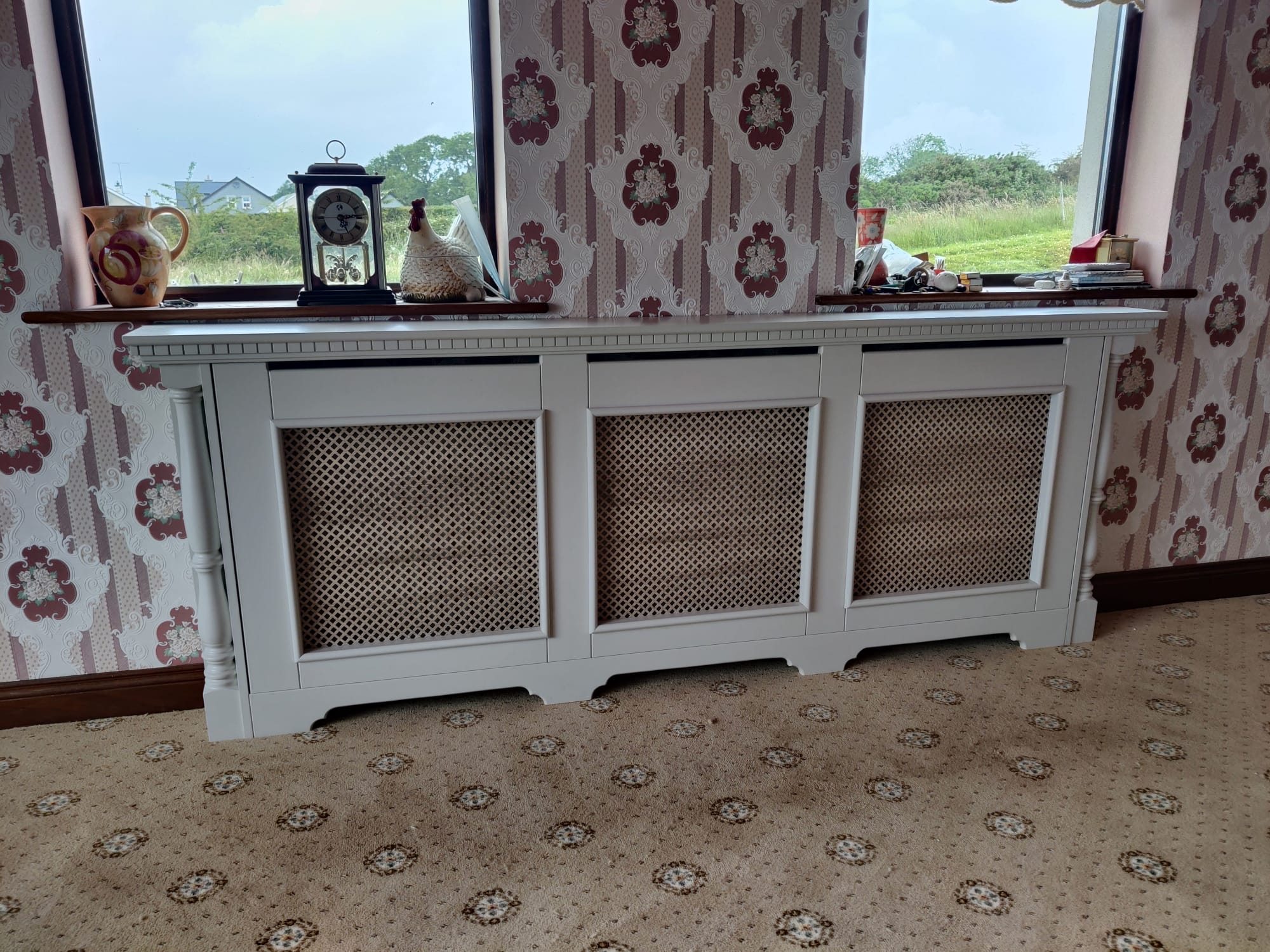 Dining room cabinet and sideboard installation by JMK