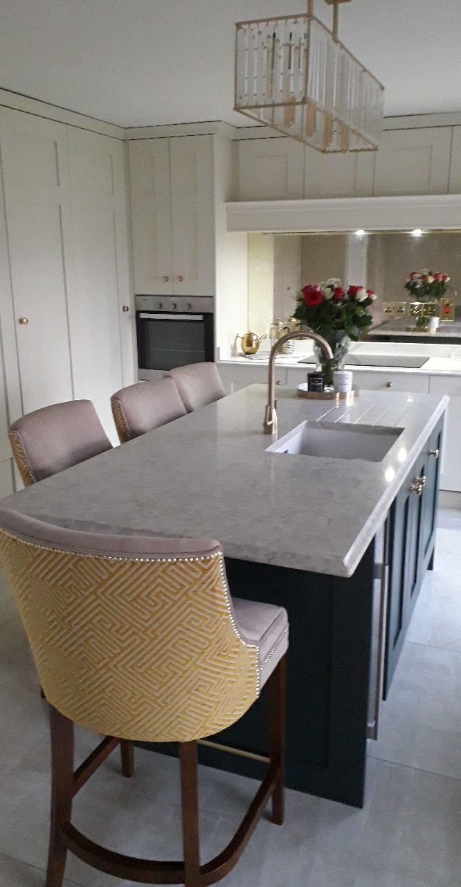 Wine rack and bar area cabinet by JMK Furniture Newry